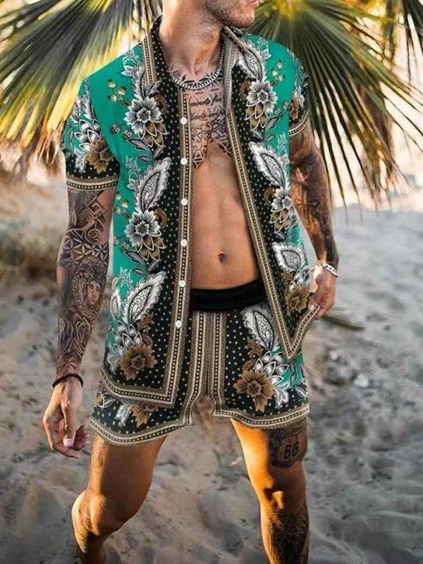 Ethnic Fashion - Summer Men's Casual Loose Short Sleeve