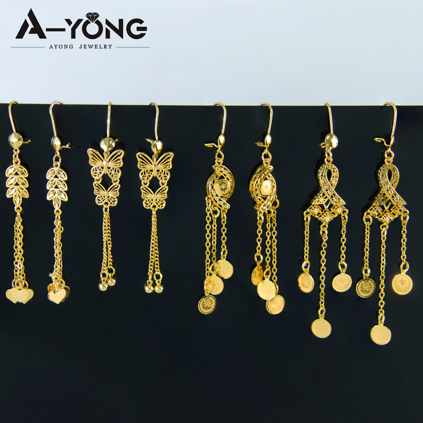 Ethnic Fashion Co In - Nigeria Wedding Jewelry Charm Coins Earrings