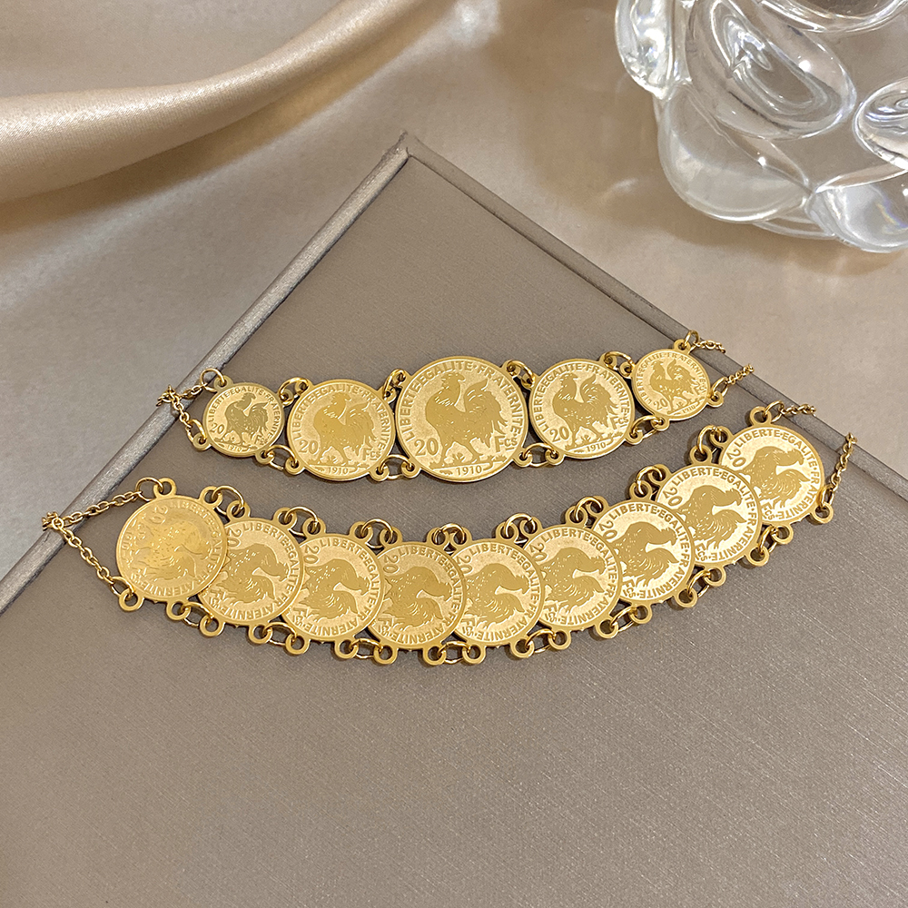 Vintage Gold Plated Stainless  - Ethnic Fashion Co In 评论和价格