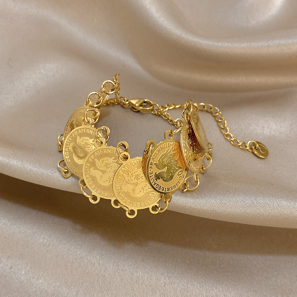 Vintage Gold Plated Stainless  - Ethnic Fashion Co In 评论和价格