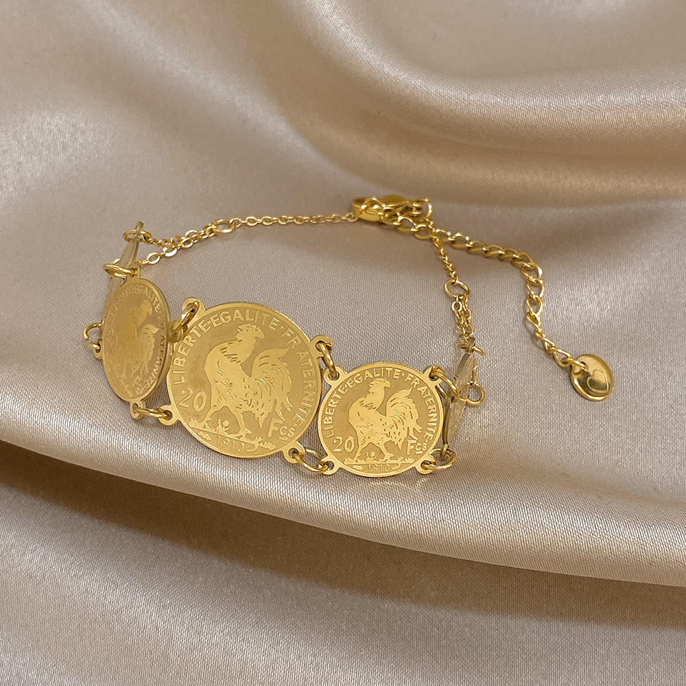 Vintage Gold Plated Stainless  - Ethnic Fashion Co In 评论和价格