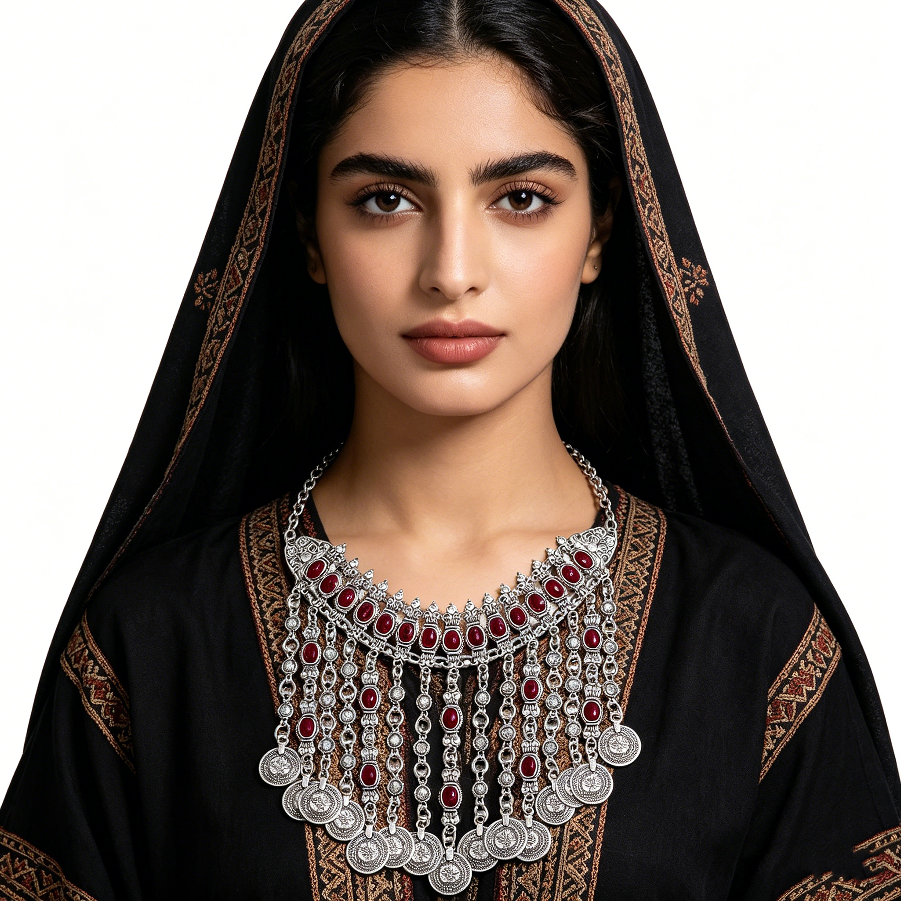 Vintage Silver Color Ethnic Co - Ethnic Fashion Co In 评论和价格