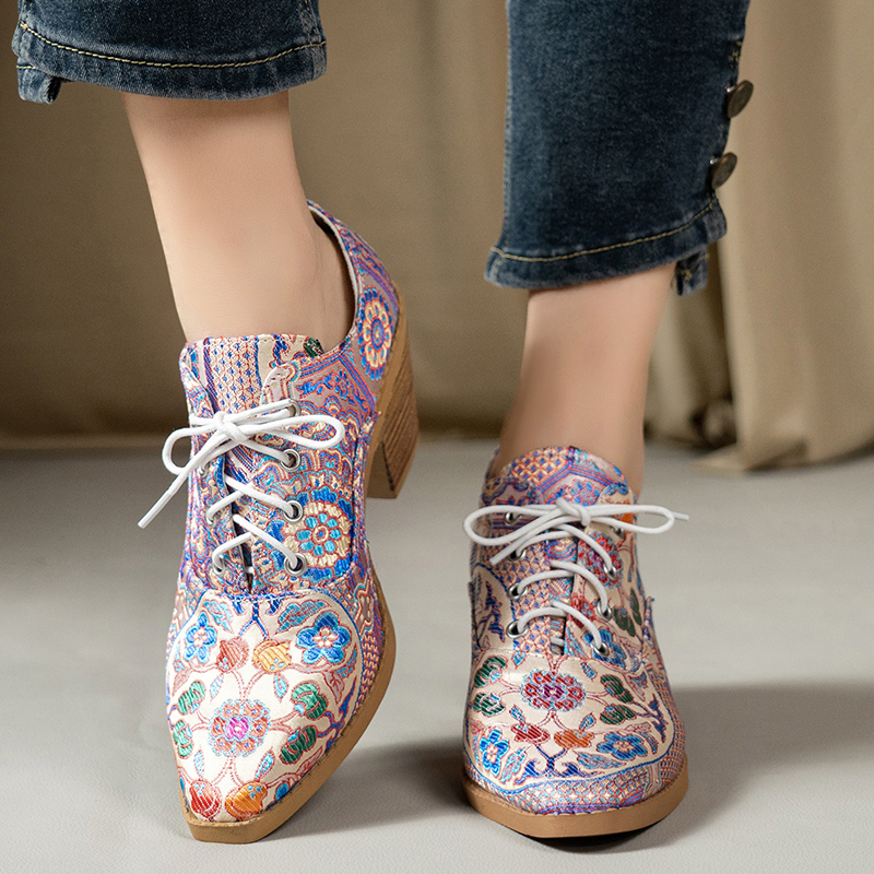 Ethnic Ladies Boots Spring Win - Ethnic Fashion 评论和价格