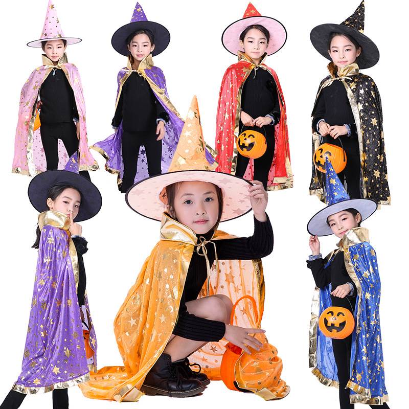 Halloween Witch Costume Cape W - Fashion Show Ethnic Wear 评论和价格