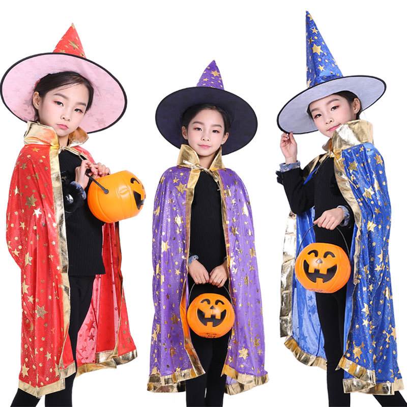 Halloween Witch Costume Cape W - Fashion Show Ethnic Wear 评论和价格