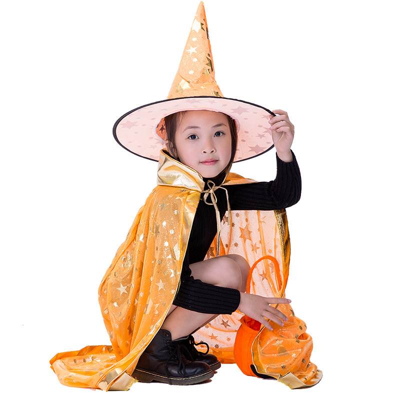Halloween Witch Costume Cape W - Fashion Show Ethnic Wear 评论和价格