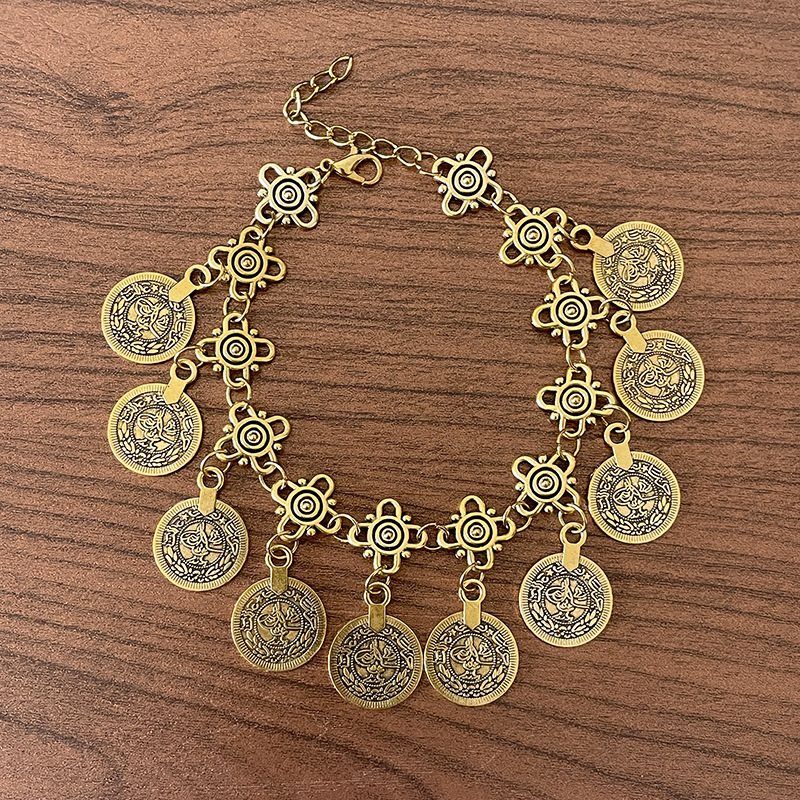 indian bracelet Coins Tassel B - Ethnic Fashion Co In 评论和价格
