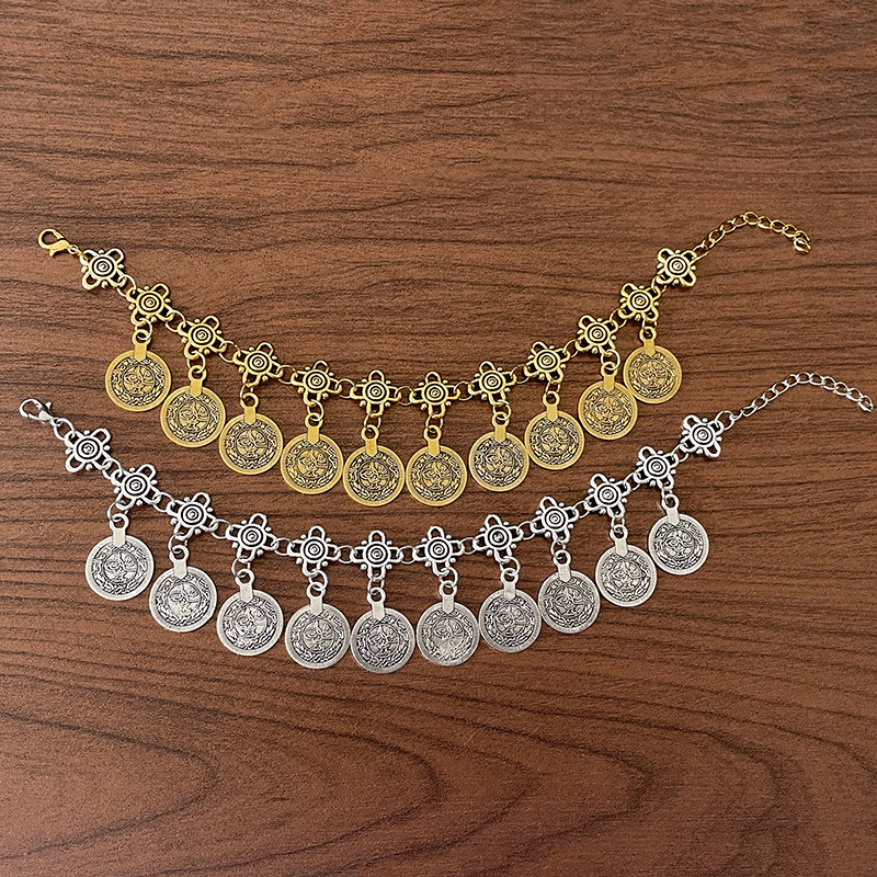 indian bracelet Coins Tassel B - Ethnic Fashion Co In 评论和价格